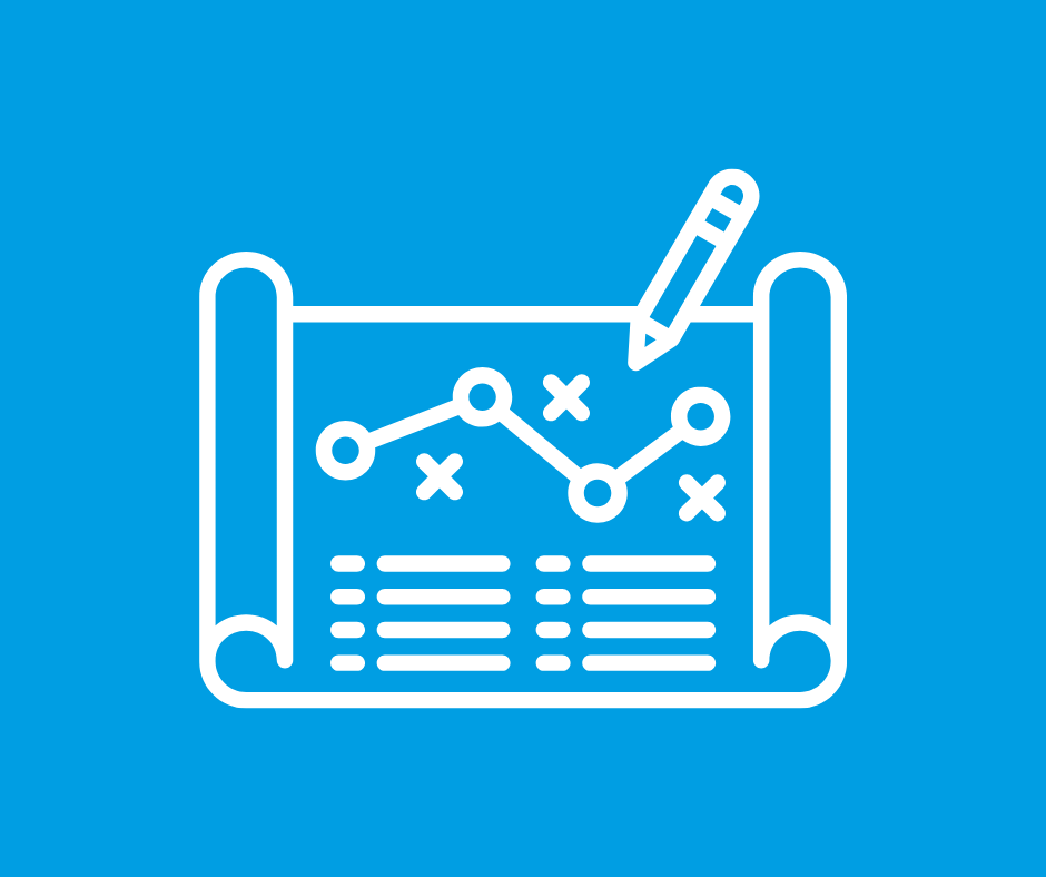 Piktogramm eines Diagramms zur Analyse von Kosten- und Einsatzszenarien im Zustellbetrieb.